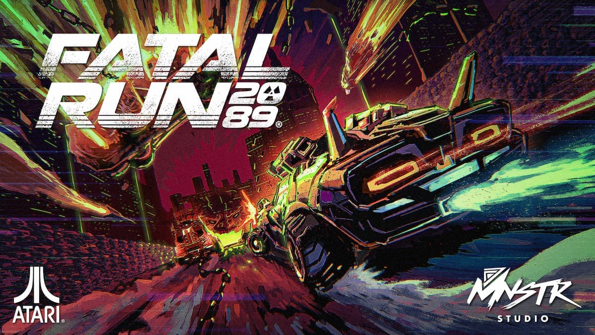 我超爱街机赛车游戏《致命竞速2089》的画风！