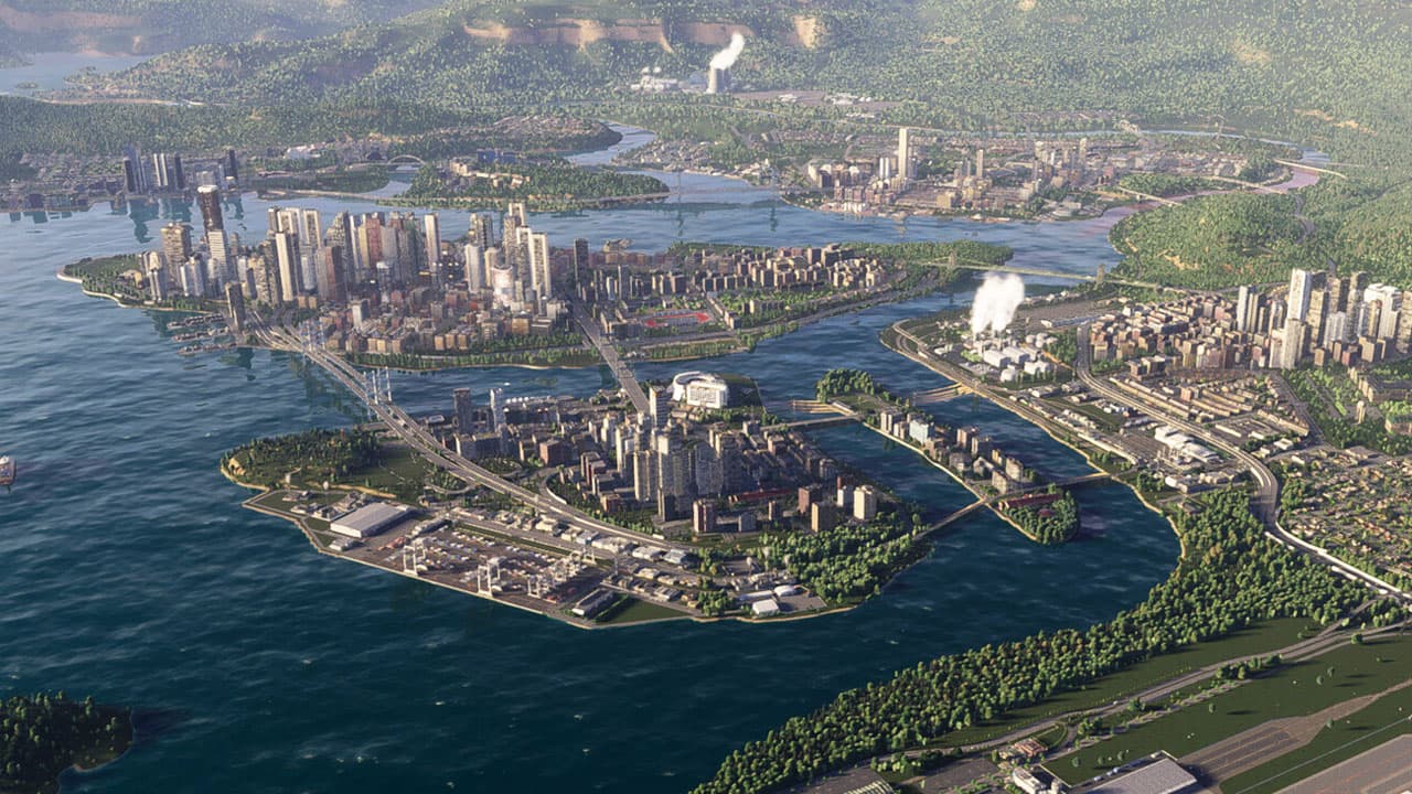 都市建造游戏《城市:天际线2》现可免费畅玩