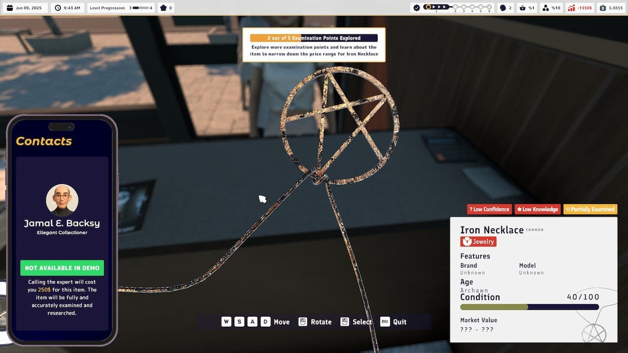 《典当行模拟器》试玩版让你经营自己的神秘店铺
